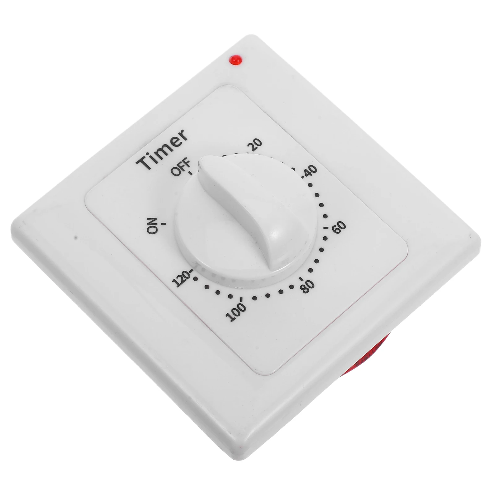 

Timer Control Switch Mechanical Abs Countdown Bathroom Exhaust Bulb Timing Switch Wall Outlet Indoor Outdoor