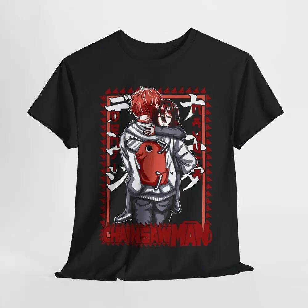 Denji Nayuta Shirt Chainsaw Man Makima Anime Tee T-Shirt Pochita Otaku Unisex