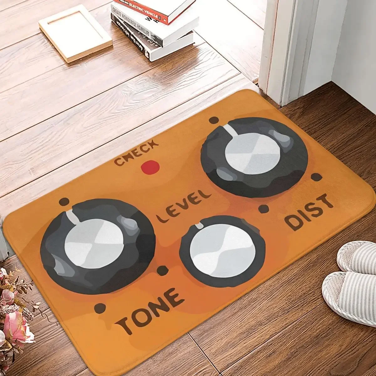 Guitar Bathroom Mat Boss DS-1 Distortion Pedal Rug Home Doormat Living Room Carpet Entrance Door