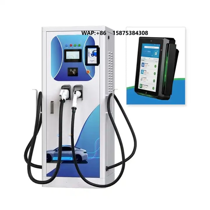 BLUESKY 120kw CCS CHAdeMO POS Payment EV DC Charging Pile Electric Vehicle Car Charging Station