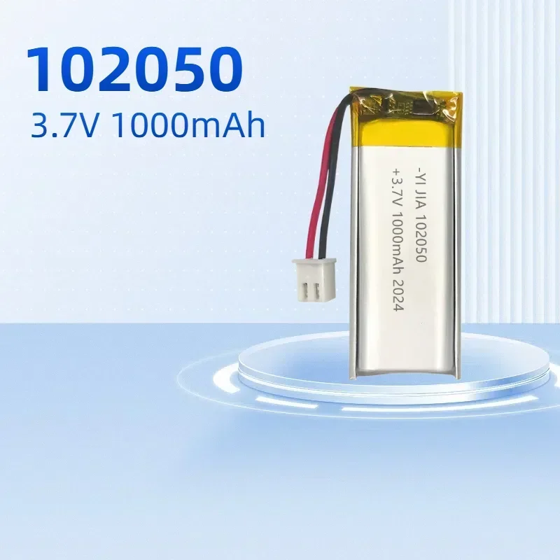 102050 Lithium Battery Rechargeable Lithium Polymer Batteries 1000mAh 3.7V Battery Lithium for Smart Devices