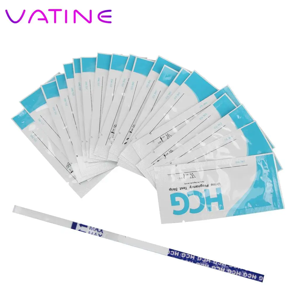 20Pcs Pregnancy Test Kit Urine Measuring Early Pregnancy PH Test Strips LH HCG EARLY Testing Kits Adult Products