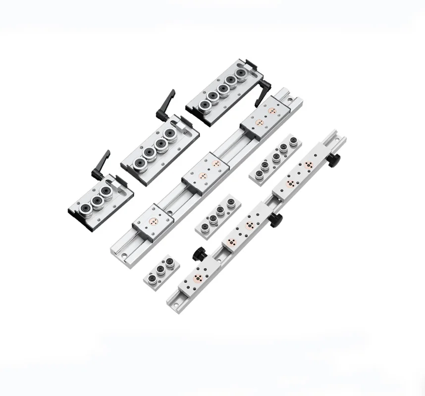 Factory Price SGR10 SGR10E Silver Aluminum Dual Axis Linear Guide with SGB10 Roller Slider Block CNC Linear Motion Guide Rail