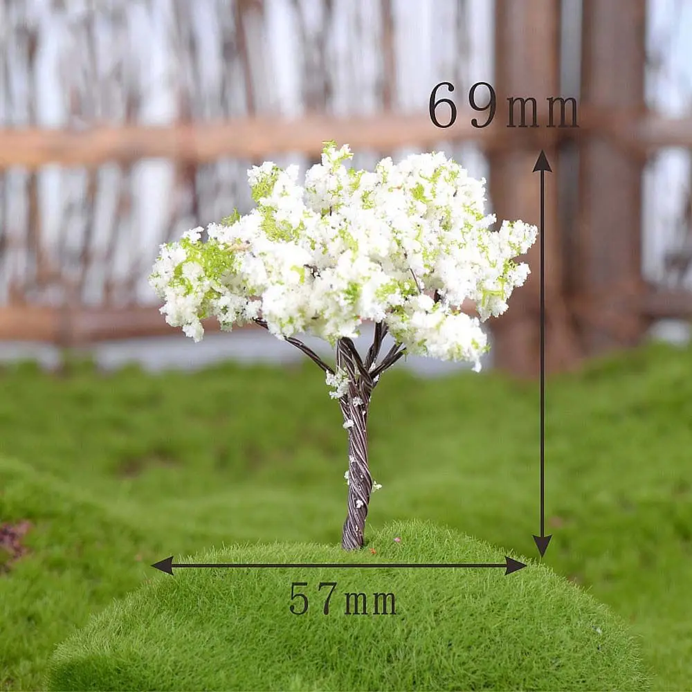 

Plastic Garden Accessories Crafts Decoration Fairy Simulation Tree Landscaping Terrarium Miniatures
