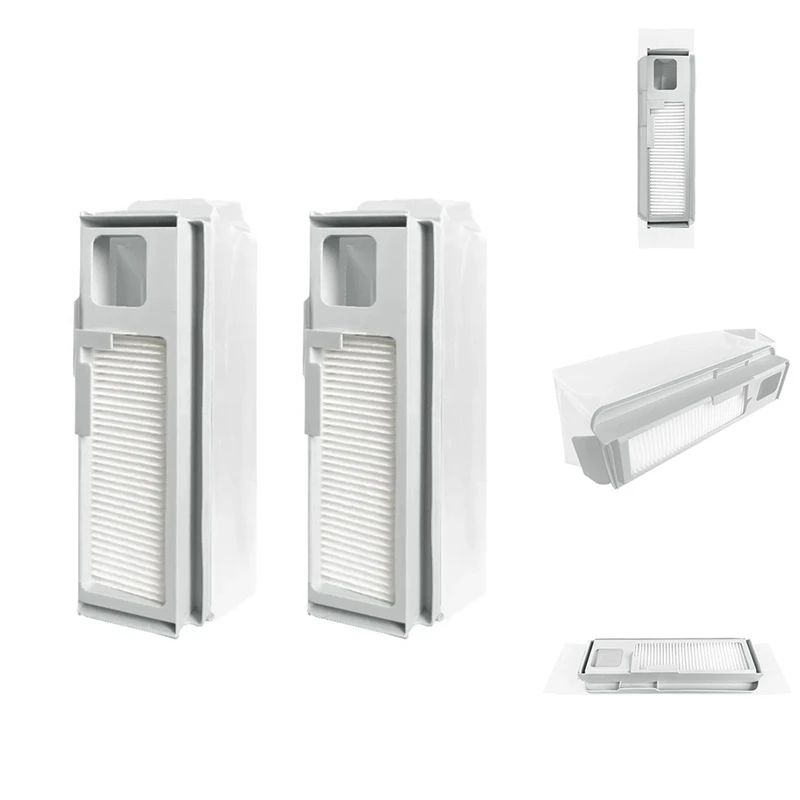 6 pezzi per Narwal J4 J4 Lite sacchetto filtro integrato robot aspirapolvere pezzi di ricambio accessori