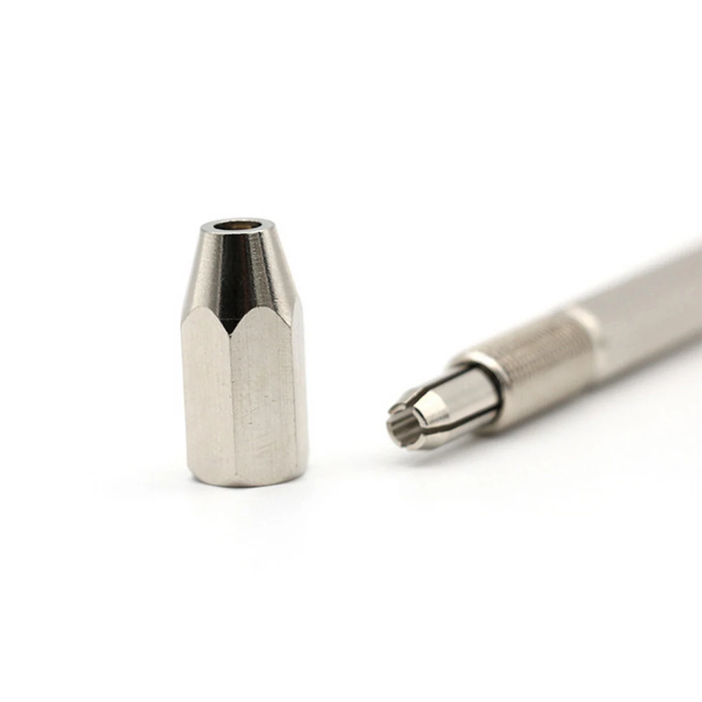 Kit punte da trapano mandrini a mano Set orologiaio legno 0.5-3.2mm gamma di serraggio 1.0mm-3.0mm 11 pezzi Set argento galvanico