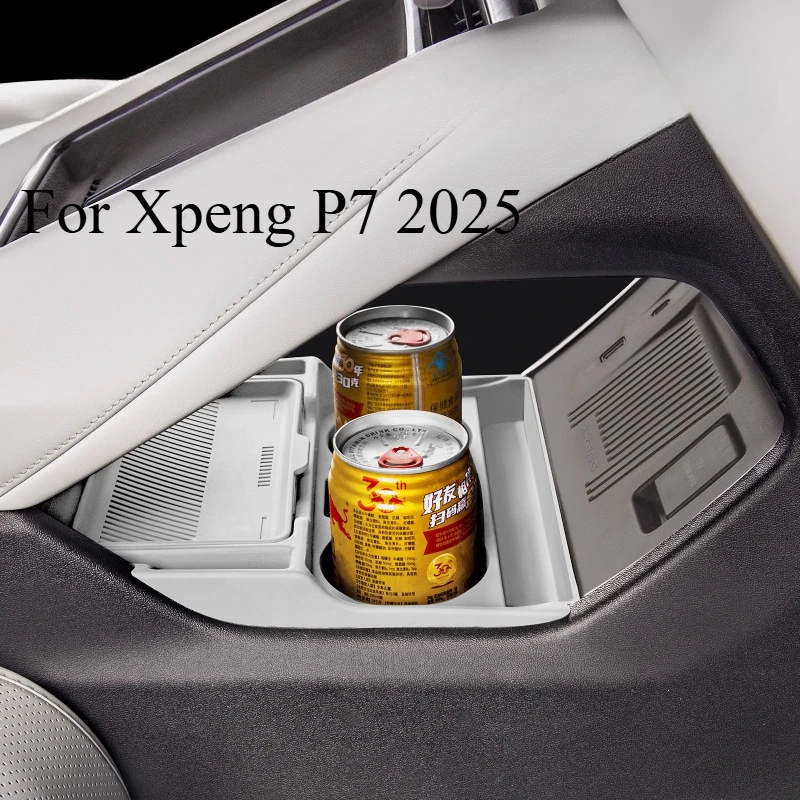 

For Xpeng P7 2025 Center Console Silicone Storage Box - Custom Fit Organizer Tray & Interior Accessory