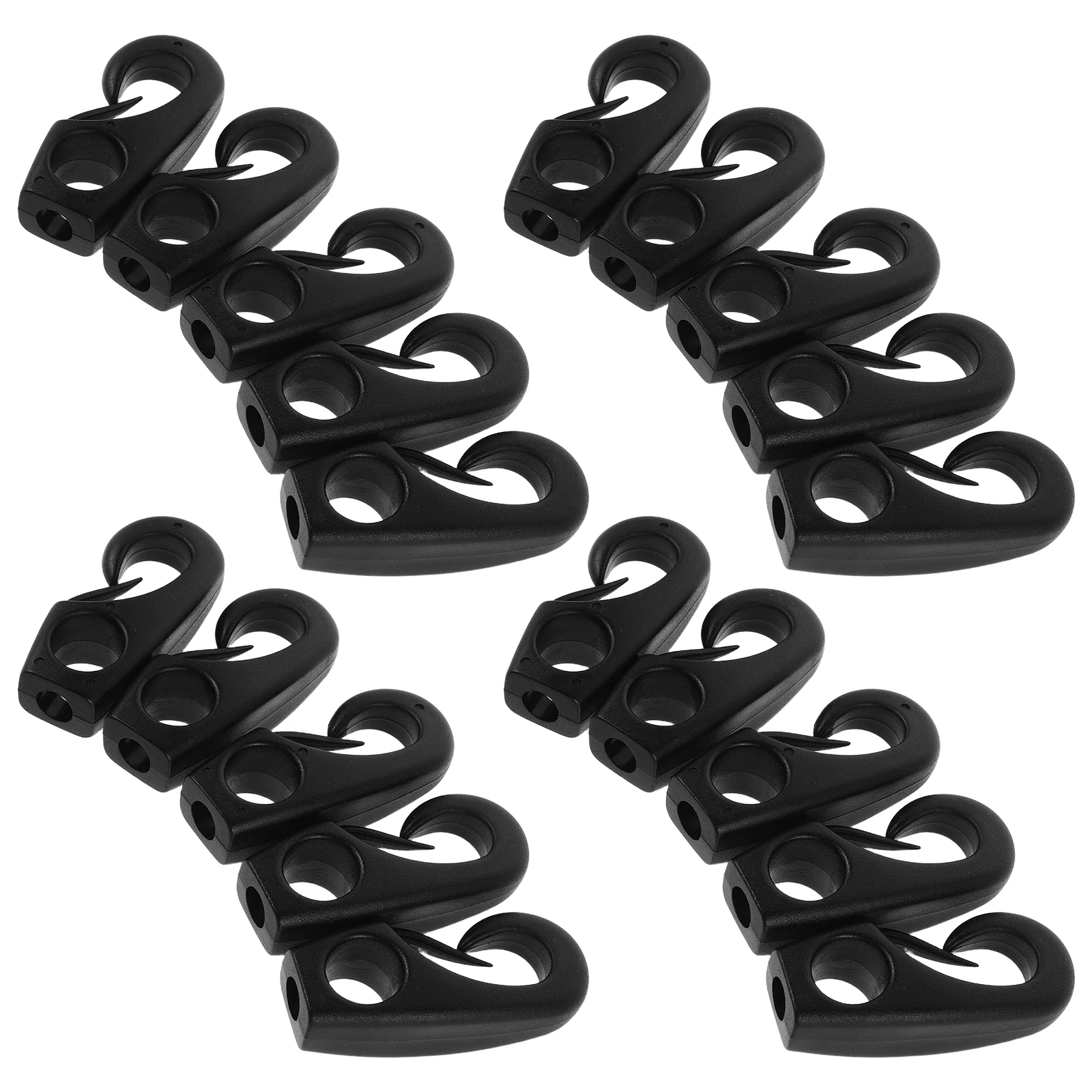 

20Pcs Kayak Hooks Oar Snap Clip Canoe Paddle Holders Paddle Board Clips Heavy Duty Kayak Storage Clips Outdoor Dock Gear