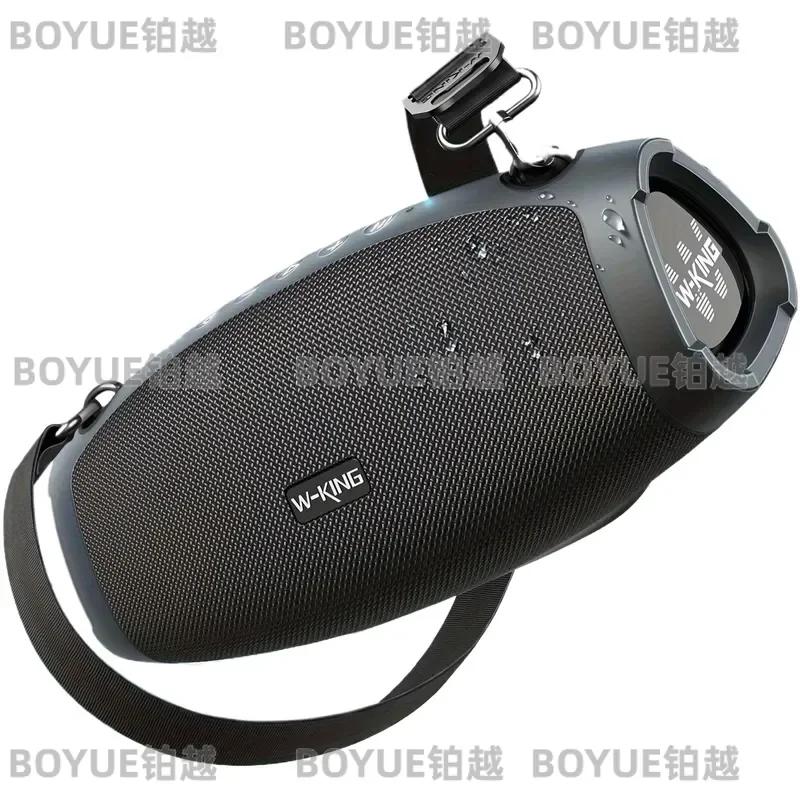 120W Portable Bluetooth Speaker Wireless Boombox IPX6 Waterproof Outdoor Party Subwoofer Deep Bass Long Battery Life TF AUX