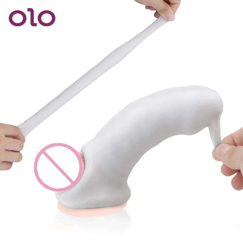 OLO Vagina Massager  Long Lasting Penis Trainer Pocket Male Masturbator  Male Glans Penis Stimulation Sex Toys for Men Vibrating