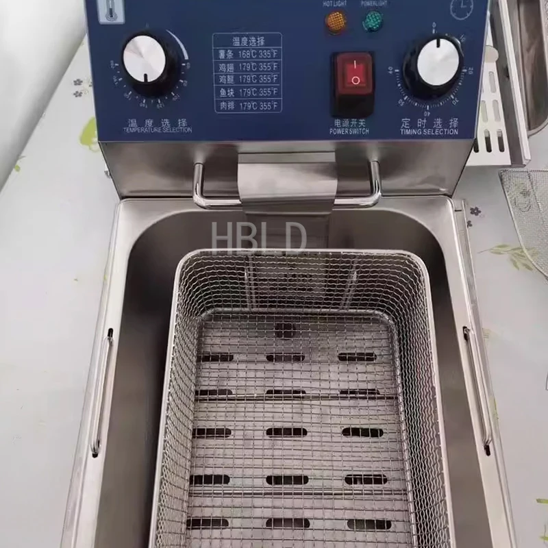 Electric Potato Fry Pan And Chips Machine Multi-Functional Fried Chicken Maker Commercial Kitchen Equipment