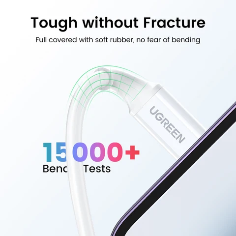 UGREEN MFi 20 Вт PD USB C к Lightning Кабель для iPhone и iPad — детальный вид товара