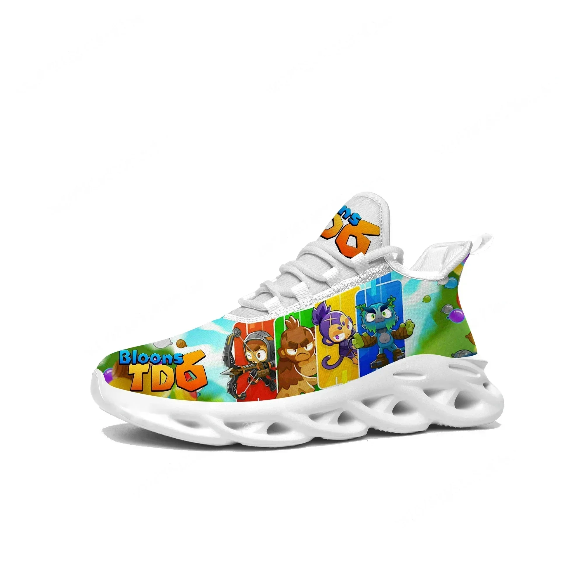 

Bloons TD 6 Sneakers Hot Cartoon Game Mens Womens Teenager Sports Running Shoes High Quality Fashion Custom Built Lace Up Shoes
