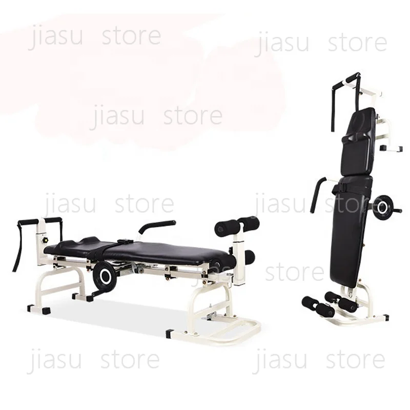 Massage Traction Bed,Cervical Spine Lumbar Traction Bed Body Stretching Device, Body Stretcher Massage Table