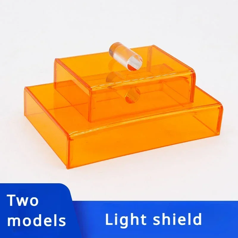 2Box Light-Proof Dentist Material Storage Case Dentist Tool Dentisty Accessories Dental Shade Protector Dental Resin Shading Box