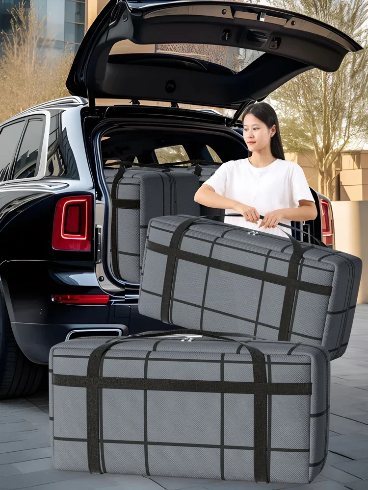 

Multifunctional travel camping storage bag Thickened duffel bag Moving bag Foldable waterproof storage bag suitcase