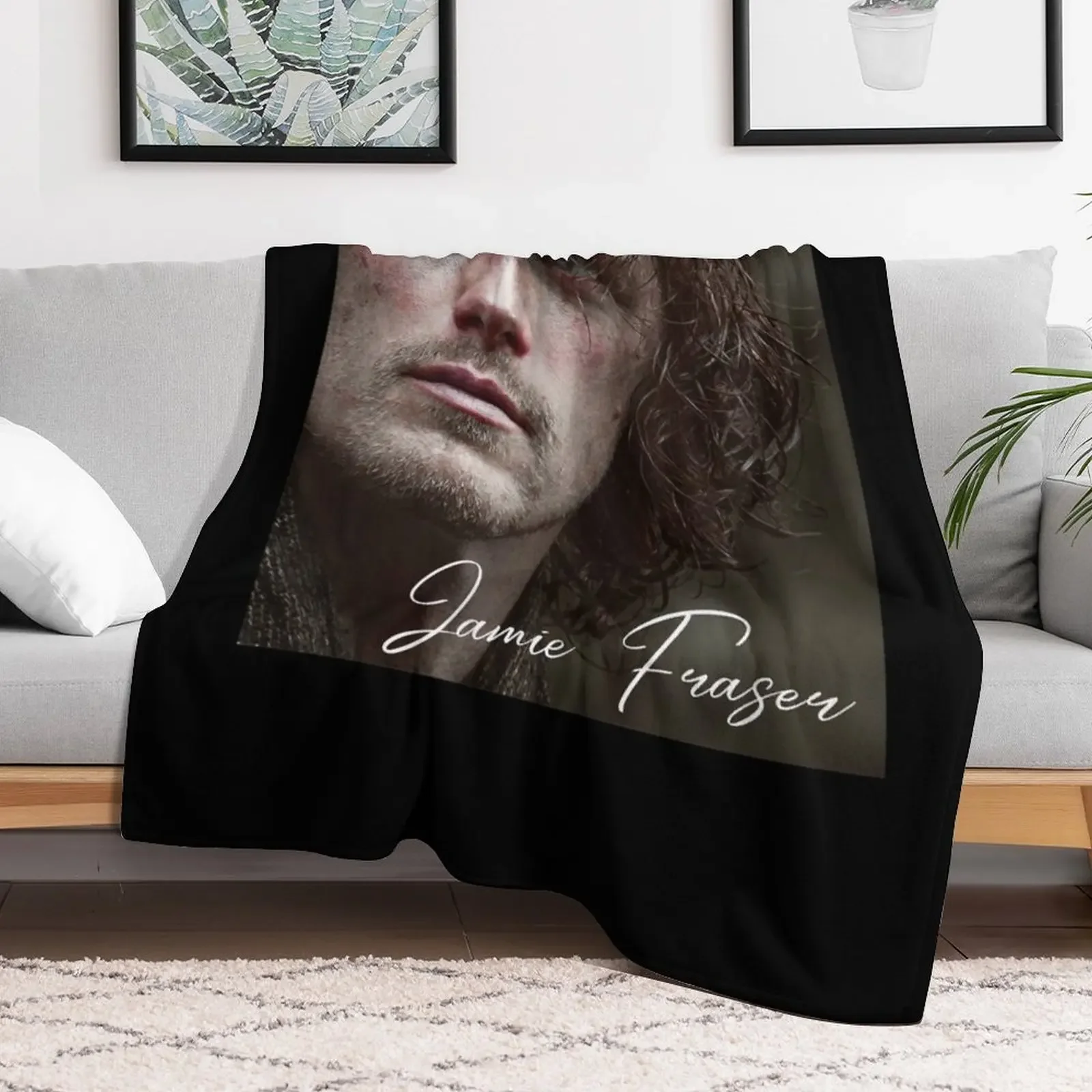 Gifts For Women Jamie Fraser Outlander Gifts For Everyone Throw Blanket cosplay anime Bed covers Luxury Thicken anime Blankets