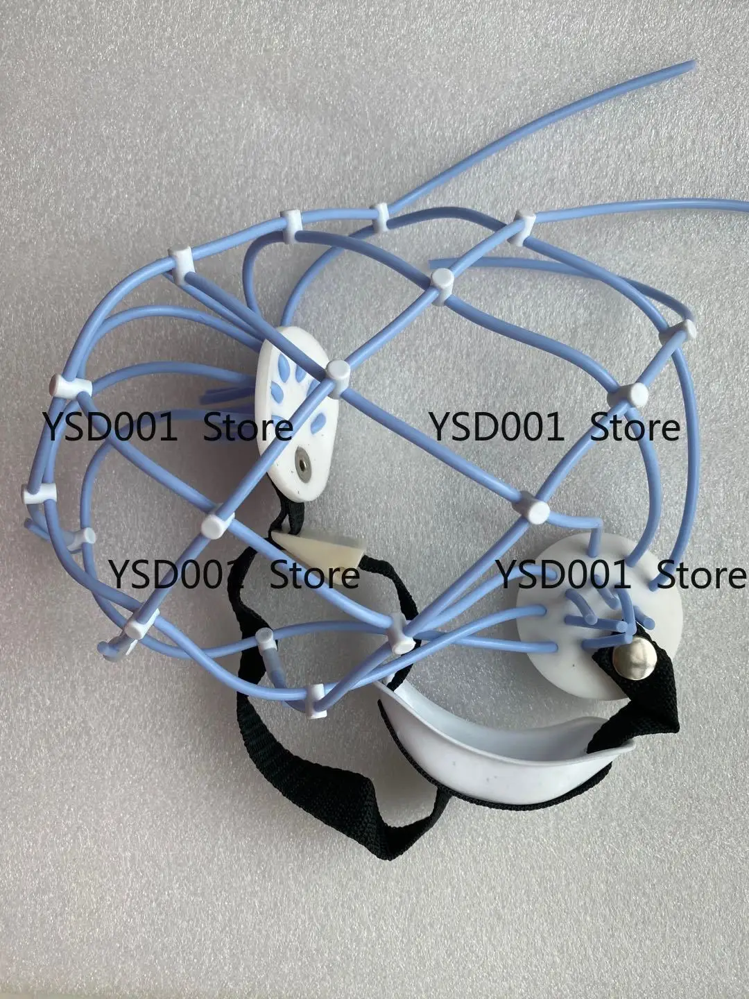 A topographic mapping instrument EEG cap, EEG machine electrode cap silicone solid adjustable size