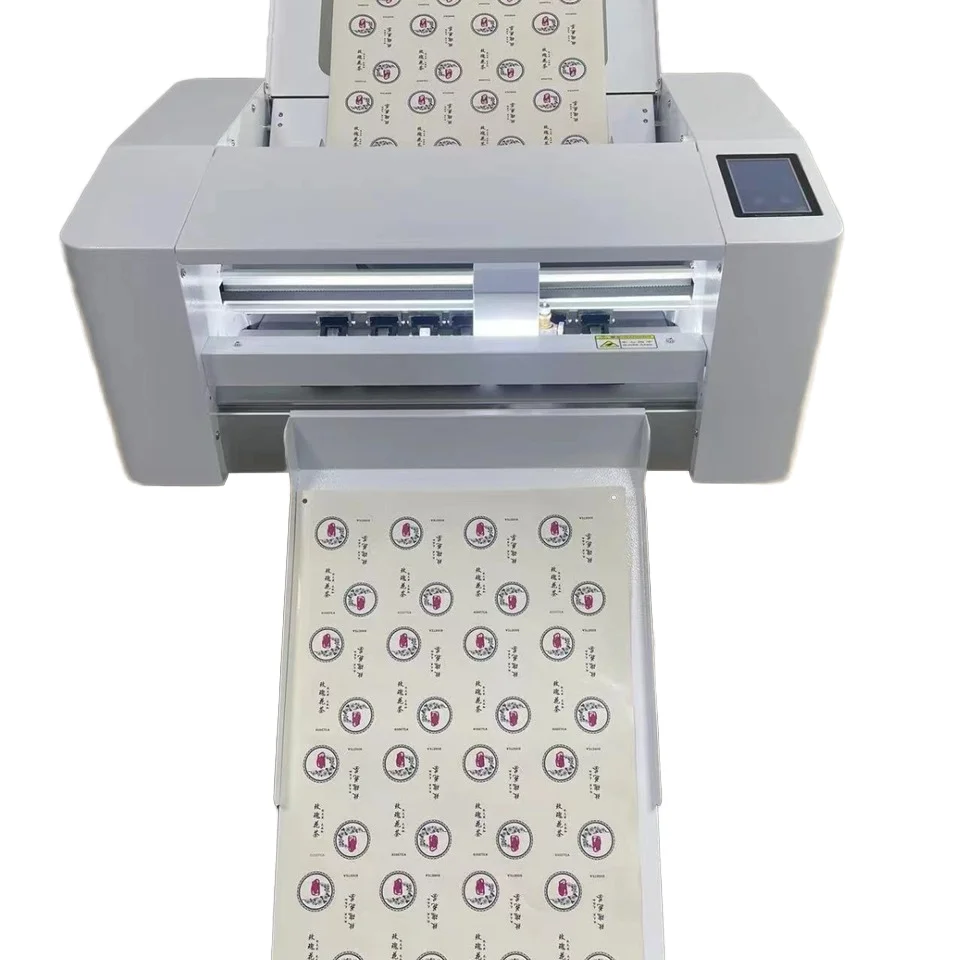 ZEQUAN S-350 Servo Automatic Paper Feeding & Die Cutting Machine With Digital Control A3 Pressing And Cutting Function