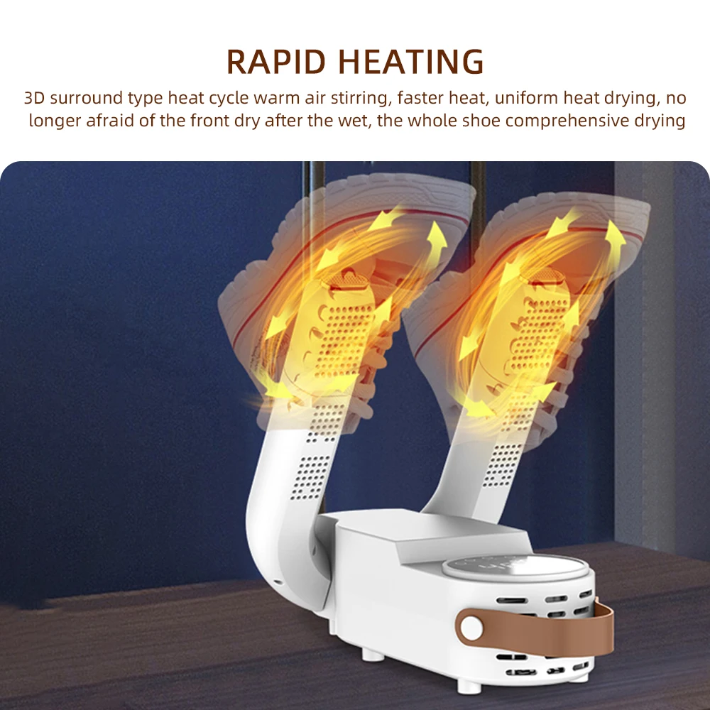Electric Shoe Dryer Hot Air Quick Drying Footwear Dryer Boot Dryer Sneakers Dryer Slippers Dryer Household Shoe Socks Warmer