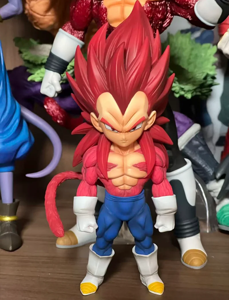 Anime Dragon Ball Daima Son Goku Vegeta Super Saiyan 4 Cute Figure Ssj4 Model Toy Pvc Figurine Decorative Toy Boys Gifts