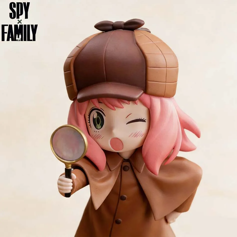 SPY X FAMILY CODE : Figurine blanche, figurine mignonne et kawaii, jouet, poupée, décoration de bureau pour enfants, adultes, fans, cadeau d'anniversaire pour filles