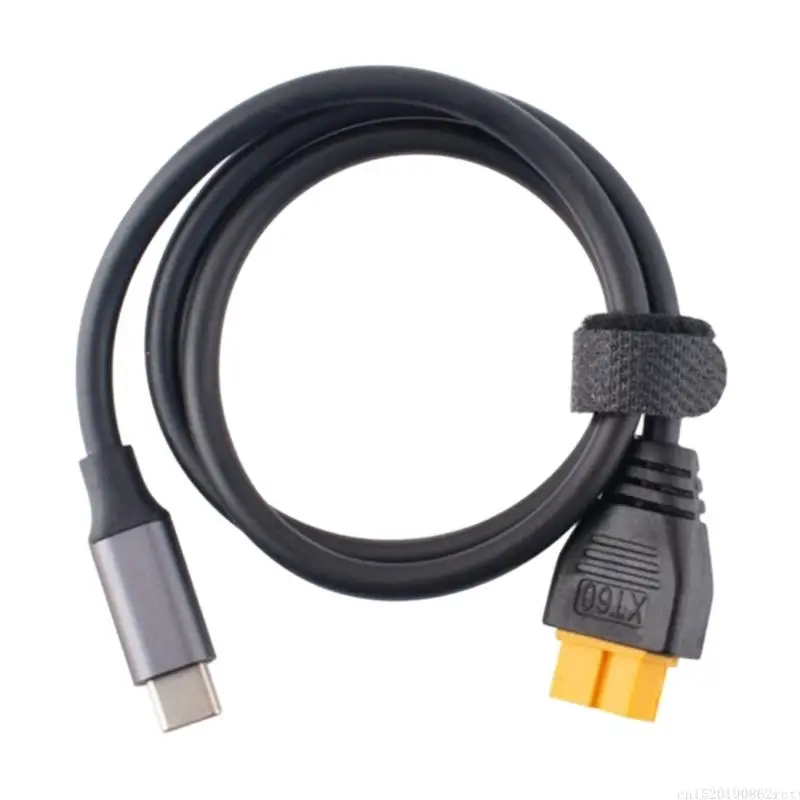 D5BB Type C to XT60 Power Connectors Cable Mobile Power Link Cable 50cm Length