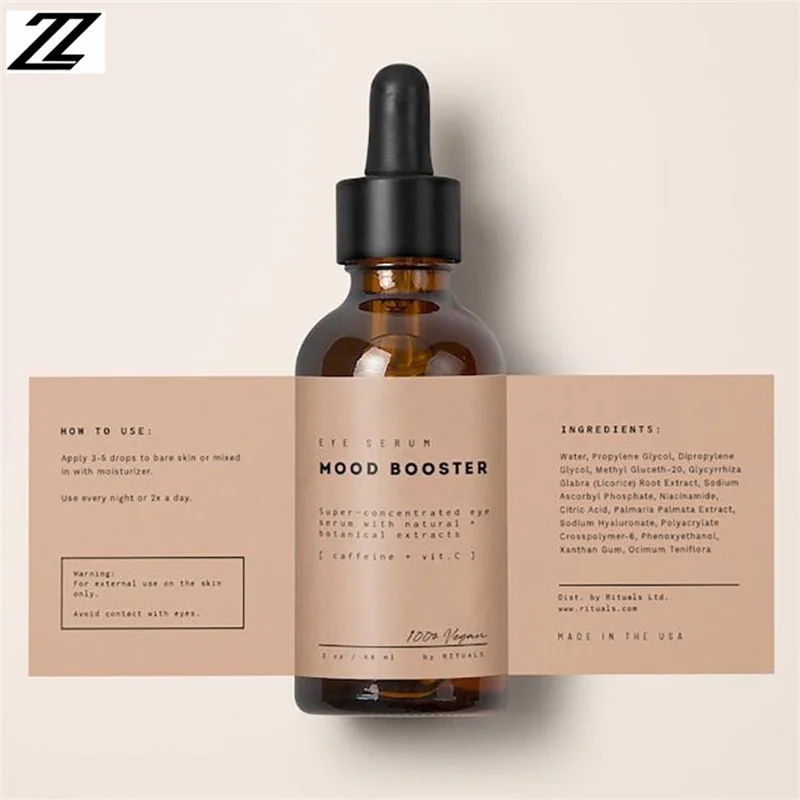 Custom Cosmetics Labels Waterproof Sticker Labels For Jar Essential Oil Bottle Label Stickers,Custom Waterproof Packaging Label