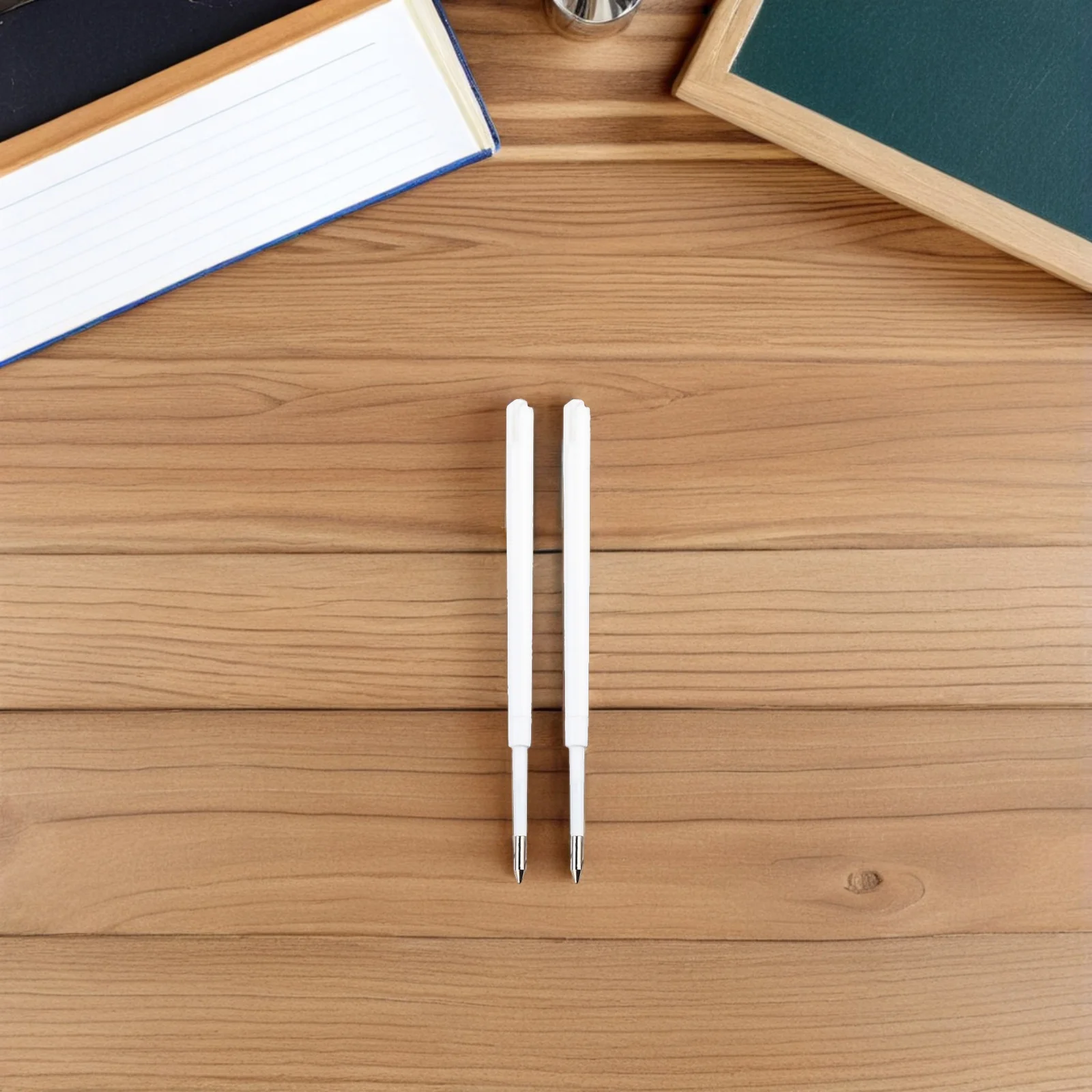 

100 Pcs Pen Replacement Refills Ballpoint Ink Pens Black Office for Cartridges