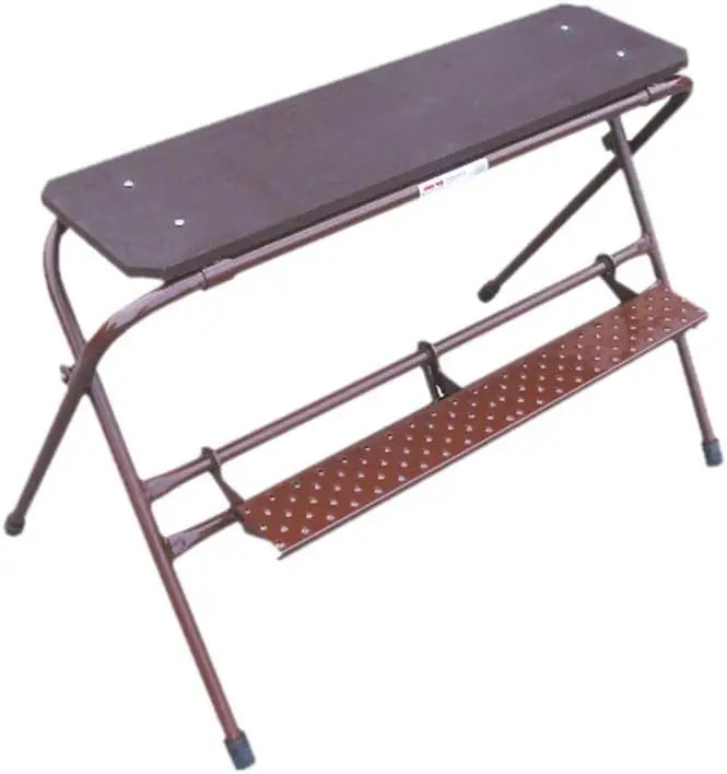 Trépied pliant professionnel, 110cm x 70cm, stable, sûr et tr/min. Idéal pour une utilisation polyvalente.