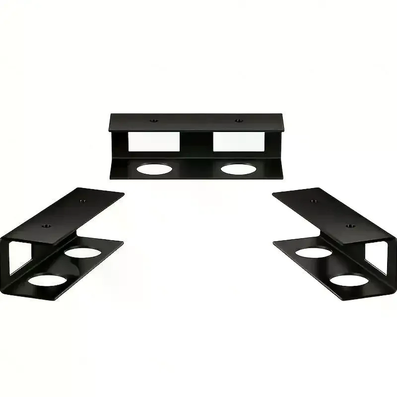Under Desk Laptop Mount Metal Under Desk Shelf Holder For Laptop For Mini Keyboard Storage Rack