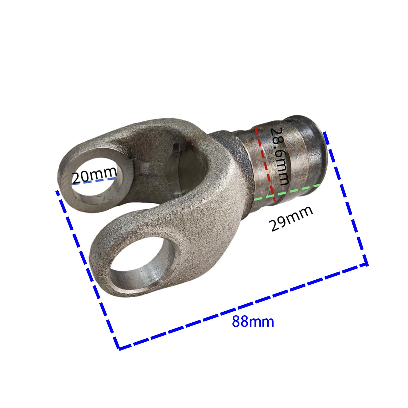 Cross Joint Yoke for Yamaha Big Bear 350 YFM350 Kodiak 400 ATV 4GB-46108-10-00 3HN-46108-00-00 3HN-46108-01-00