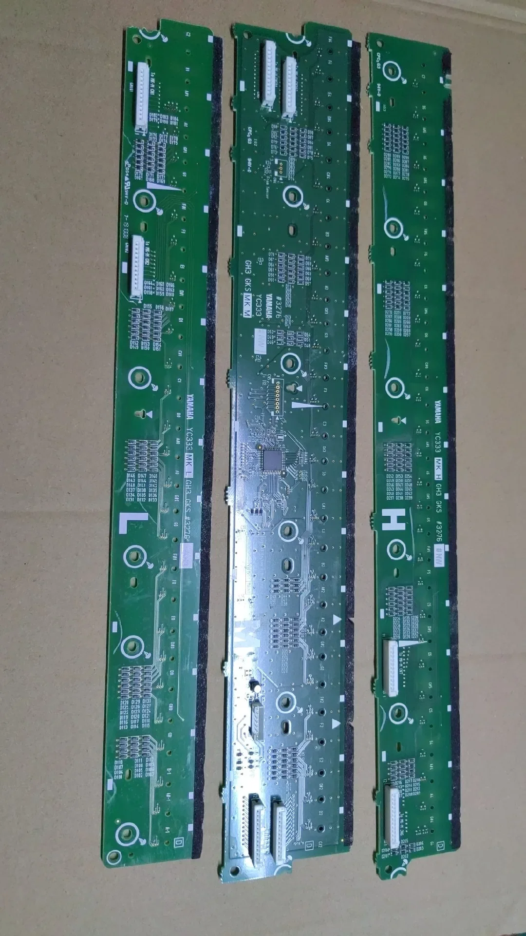 Für yamaha CLP-635 575 525 535 ydp serie schlüssel kontakt mk platine pcb yc333