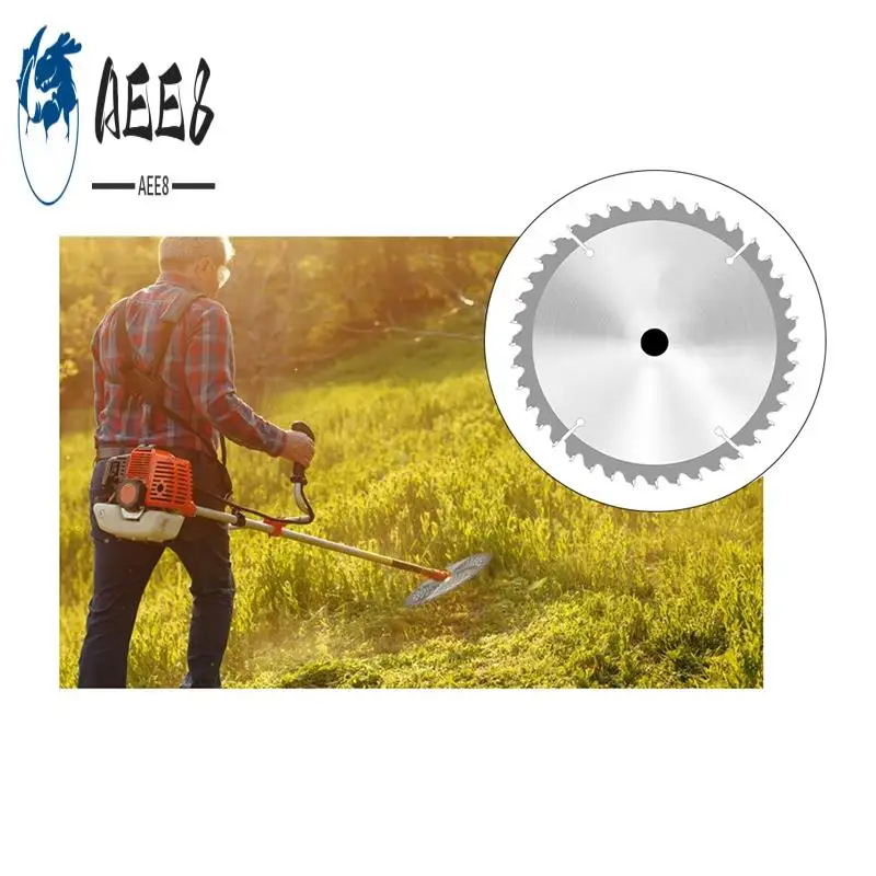 

AEE8-40T Carbide Tip Brush Blades - Brush Cutter Blade For Cutter, Trimmer, Weed Eater Made From Premium Alloy