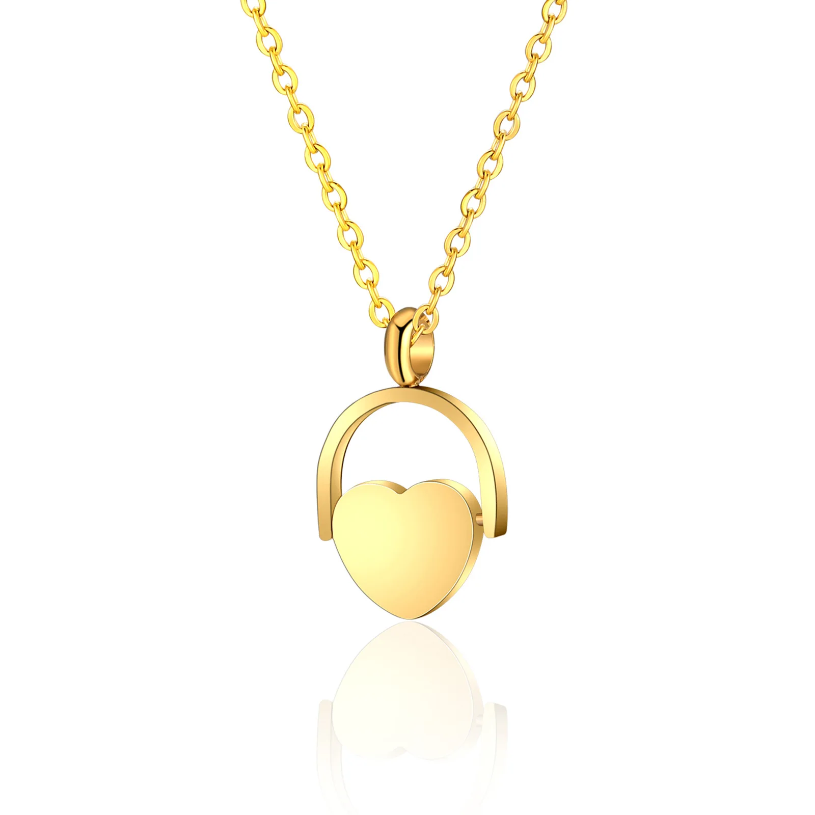 Personalized Photo Love Charm Necklace For Women Custom Words Photo Choker Rotatable Accessory