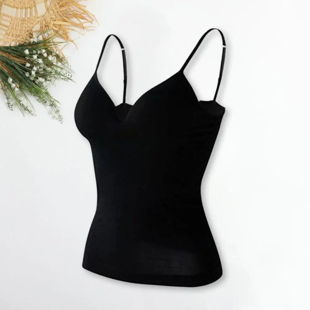 Fashion Bra Vest Fine Texture Quick Drying Breathable Women Padded Bra Tank Top Shirt Blouse  Women Vest Protective