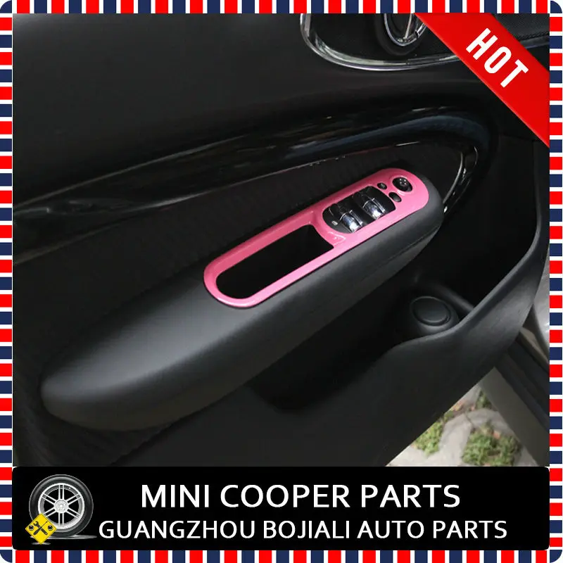 Brand New ABS Material UV Protected pink Style Window regulators Cover For Mini Cooper F54 (4pcs/Set)