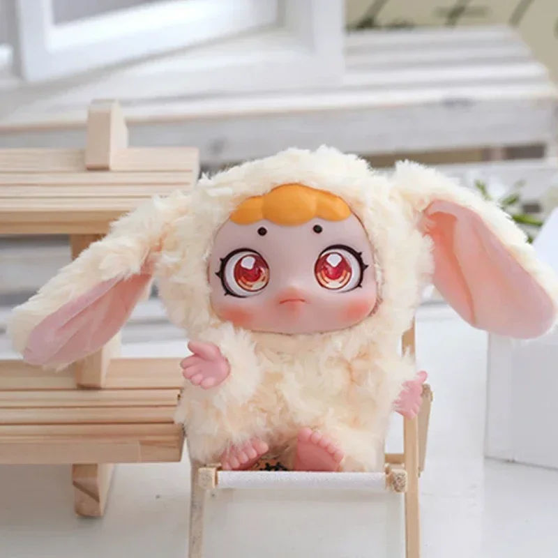 @100 % echte Nommi Loveliness Never End Series Blind Box süße Vinyl-Plüschpuppe Nommi Anime-Figur Taschenanhänger Mystery Box Spielzeug