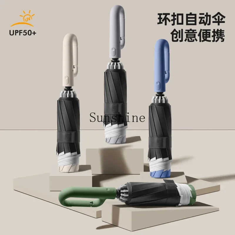 Automatic large reinforced and durable windproof automatic umbrella