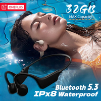 Oneplus Bone Conduction Headset Wireless Swimming Headphone IPX8 32GB Bluetooth 5.3 With Microphone Waterproof Exercise Fitness