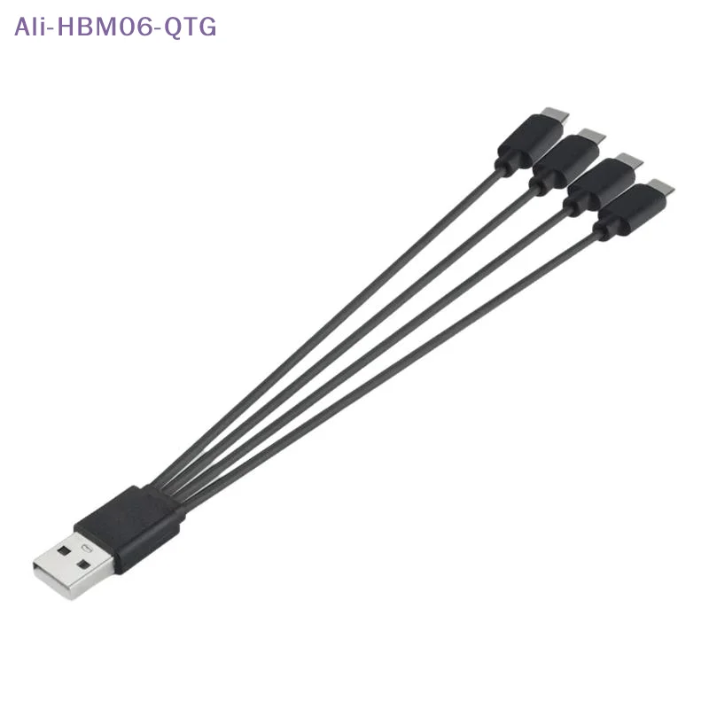 [New] NEW Hot! 1Pcs 4 In 1 Multi-USB C Splitter Charging Cord For Huawei Tablet Laptop PC USB Type C Fast Charging Data Cables