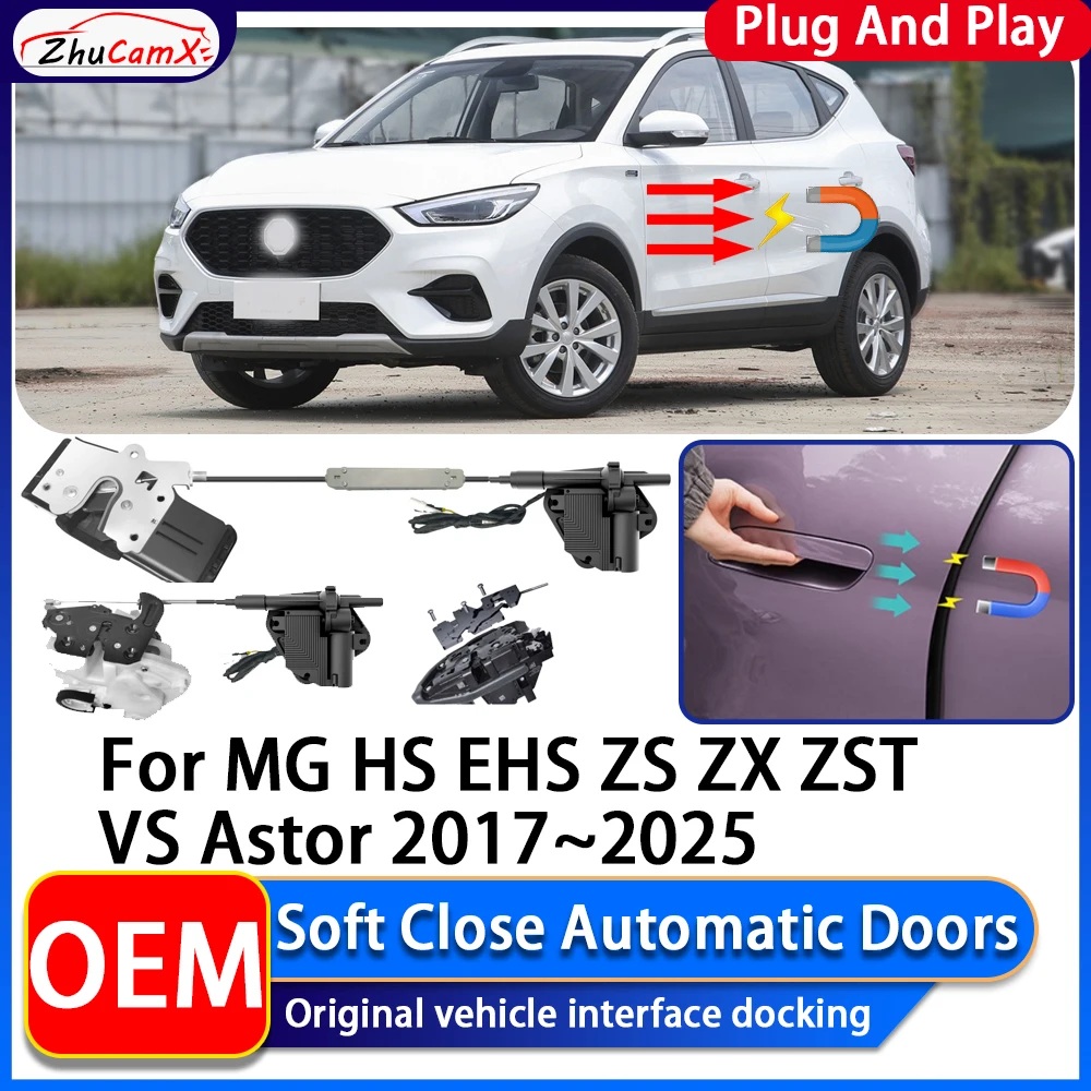 

ZhuCamX OEM Electric Suction Power Soft Close Car Door Automatic Door Closing System For MG HS EHS ZS ZX ZST VS Astor 2017~2025