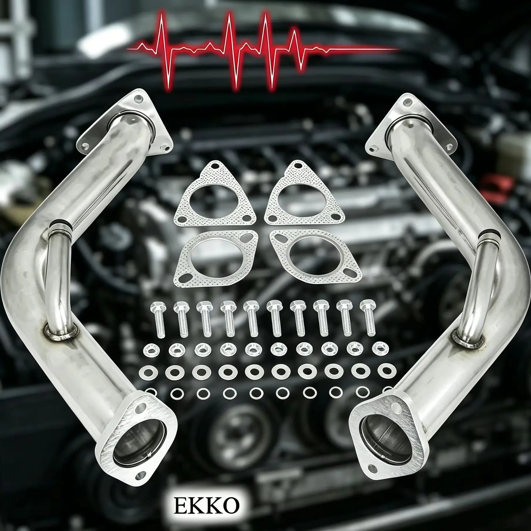 For Nissan 370Z Infiniti G37 Q50 Q60 304 Stainless Steels 2.5