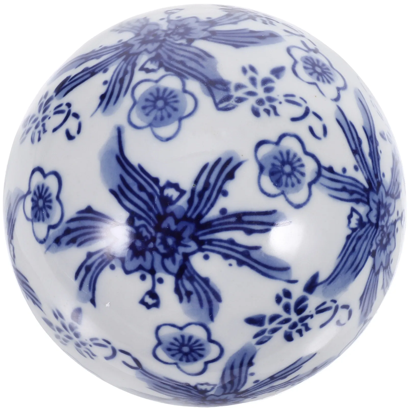 Chinese Style Floating Ceramic Balls Porcelain Home and Garden Decorative Balls Fish Tank Use Home Furnishing Decor