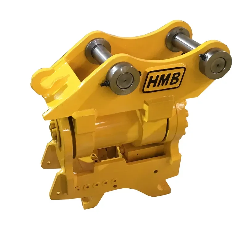 180° Hydraulic Power Tilt MS01 Quick Hitch Coupler MS Type for Excavator 0.8T--2T