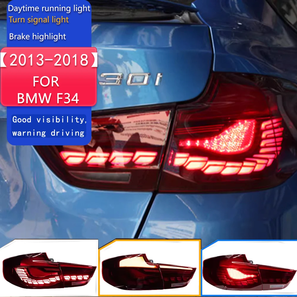 

Car Lights for BMW F34 LED Tail Light 2013-2018 3 Series GT Rear Lamp 318i 320i 325i 330i DRL Signal Automotive Accessories