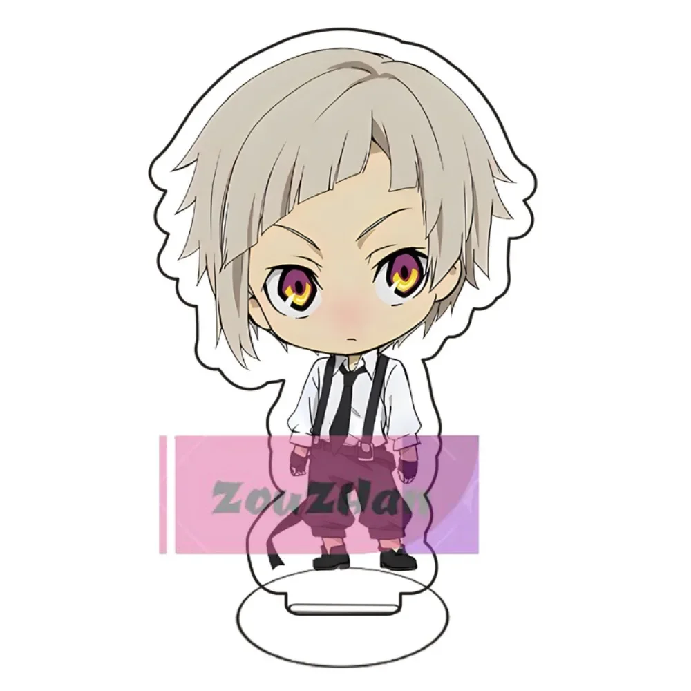 Bungou-Stray Dogs Atsushi Nakajima Dazai Chuya Ryunosuke Acrylic Stand Figure, Desktop Decoration, Collection Model, Toy Gifts