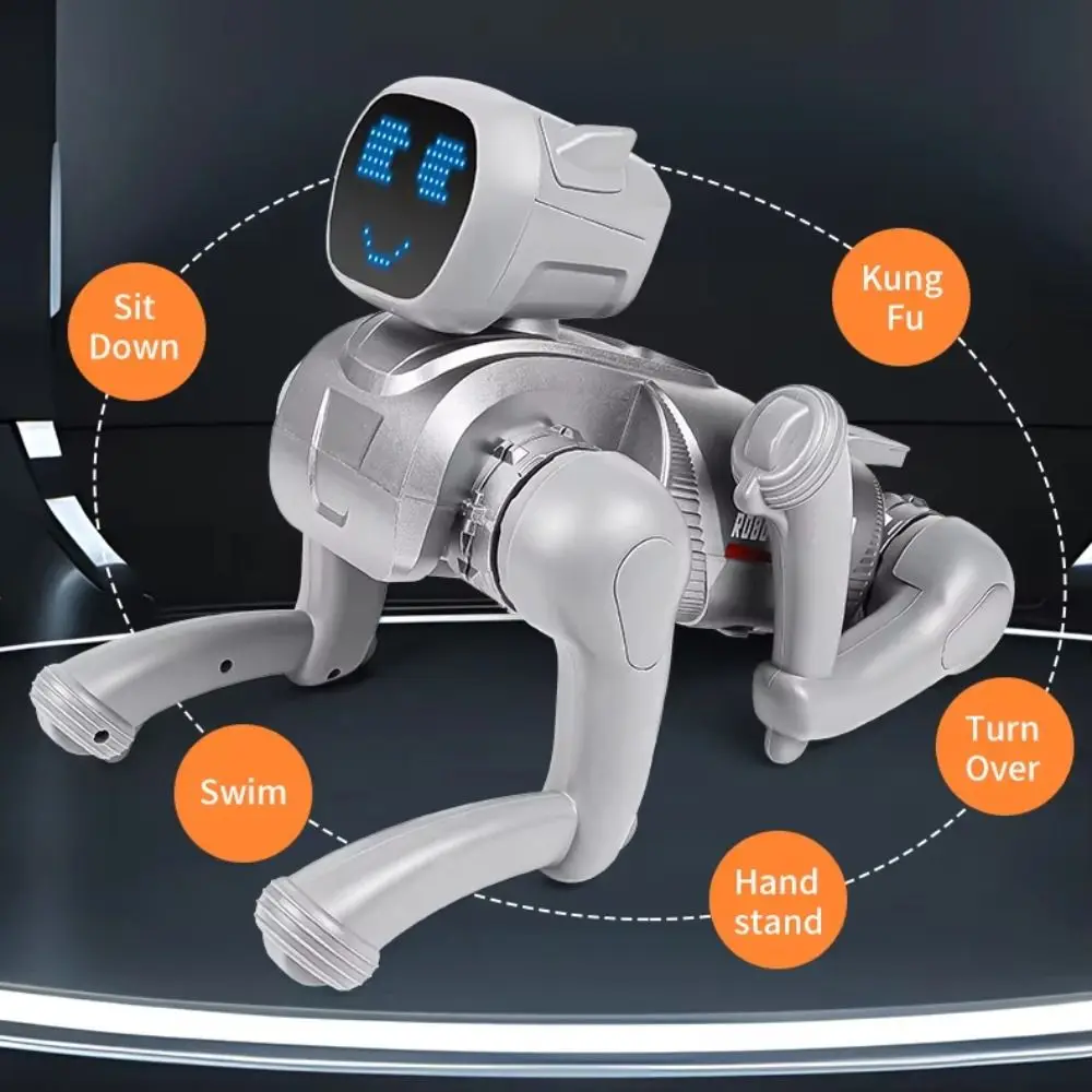Voice Command Smart Robot Dog Remote Control Programmable Programmable Robot AI Smart Singing And Dancing Interactive Robot Dog