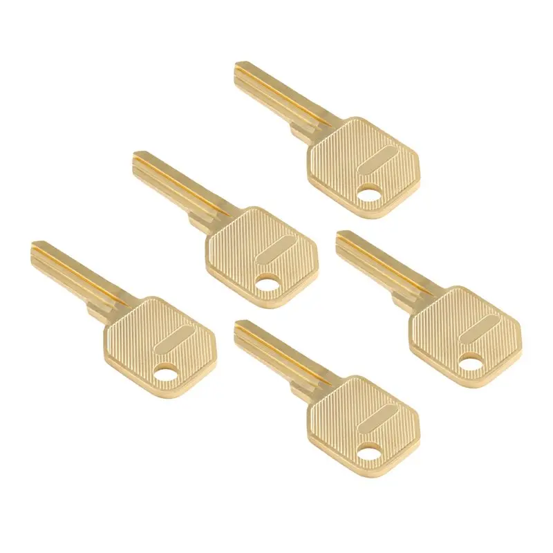11.11 Universal Key Blank Set- For EVVA EPS Lock Cylinder, 5-Piece, Uncut, Customized For Residential Keys