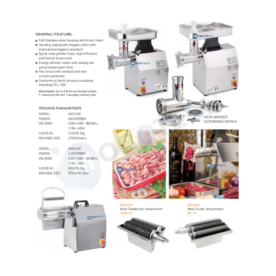 Ticari Elektrikli Et Kıyma Mak - Meat Tenderizer Machine Electric incelemesi ve fiyatı